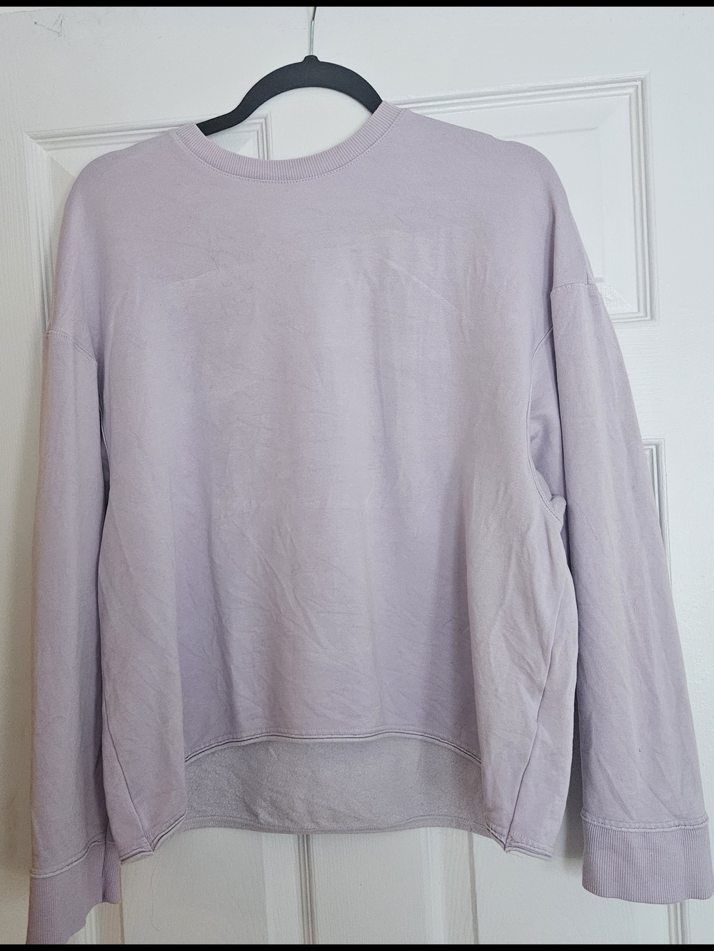 Nike Women’s Lavender Crewneck Sweatshirt. Size M. Great Condition. Oversized. - Picture 3 of 7